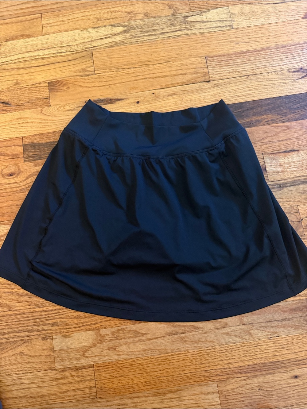 adidas Black Athletic Tennis Skort with Logo - Picture 3 of 4